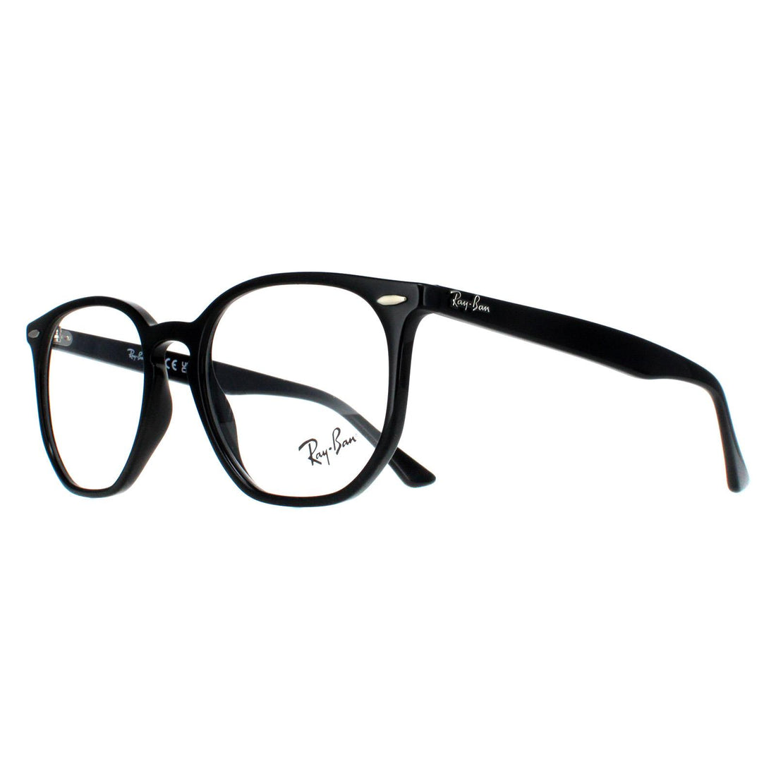 Ray-Ban Glasses Frames RX7151 Hexagonal 2000 Black Men Women