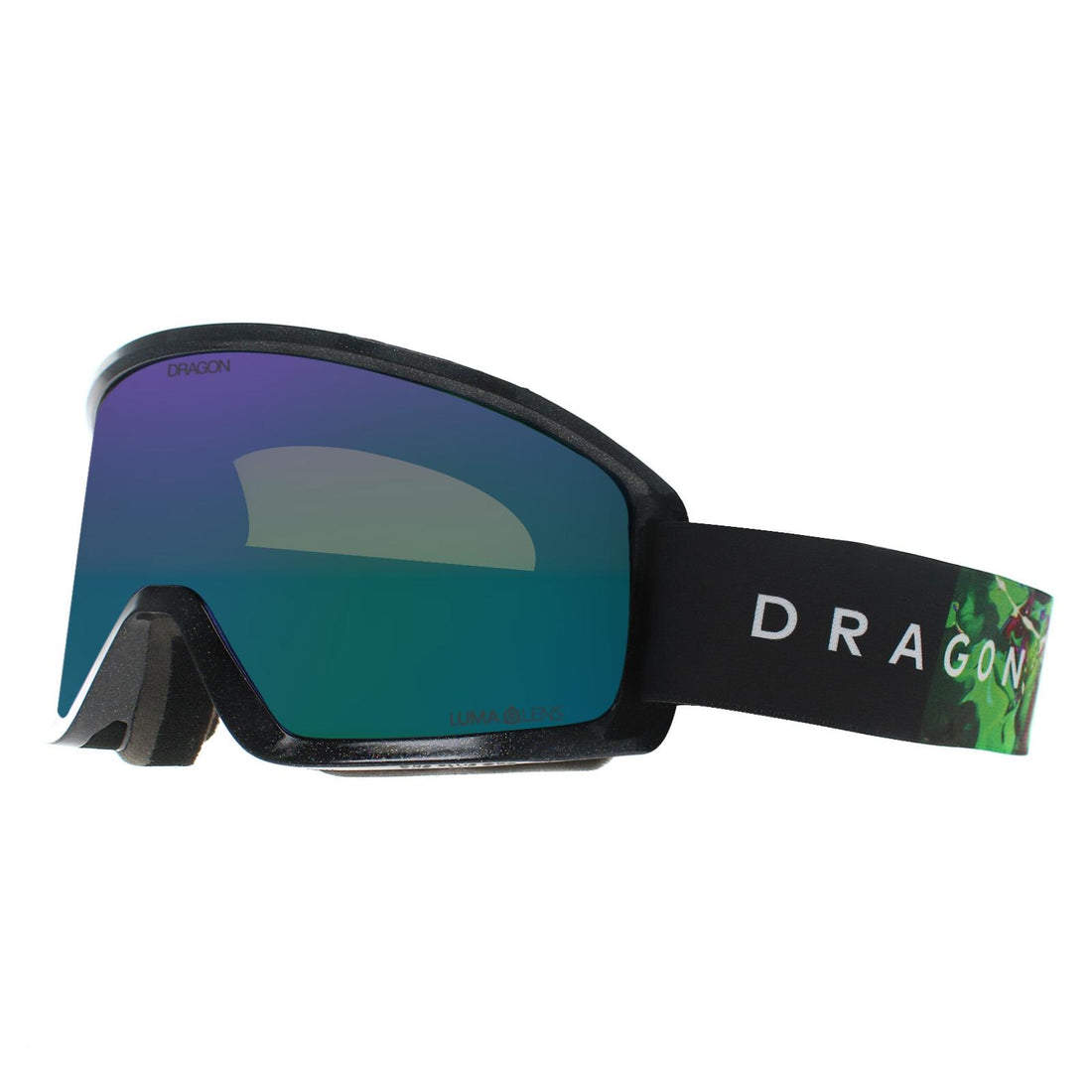 Dragon Ski Goggles DX3 Plus OTG 333 Celestial Lumalens Green Ion & Amber