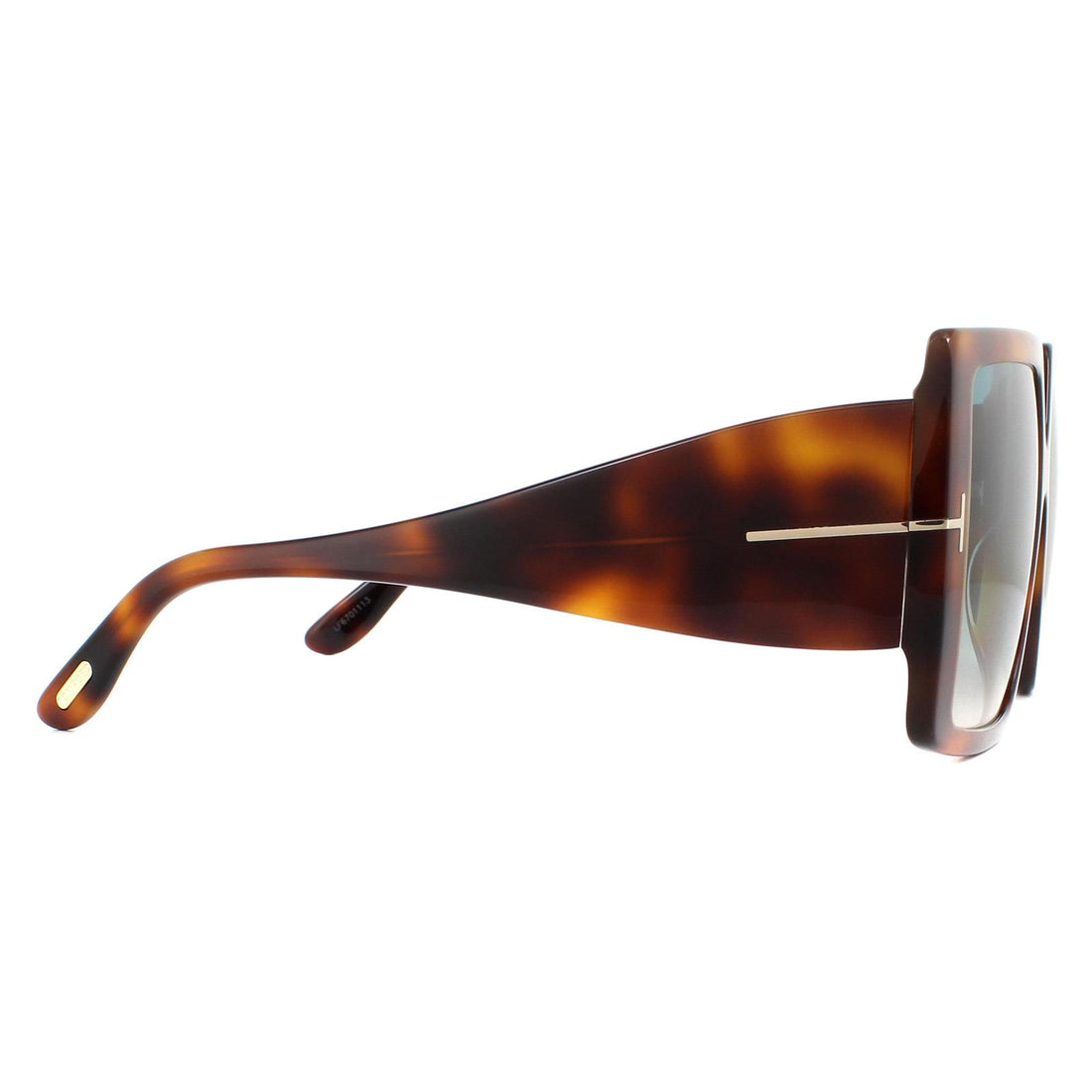 Tom Ford Sunglasses Quinn FT0790 53P Blonde Havana Green Gradient