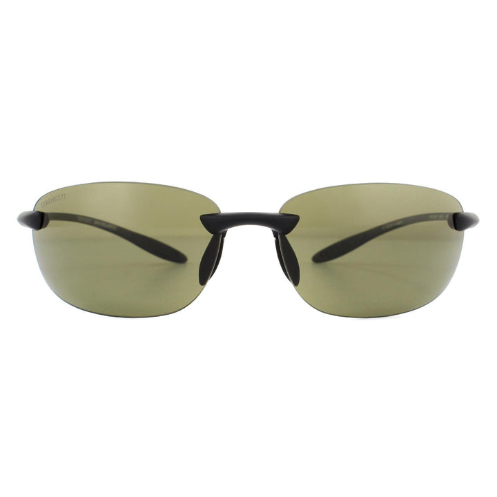 Serengeti Sunglasses Nuvino 8443 Satin Black Green 555nm Polarized