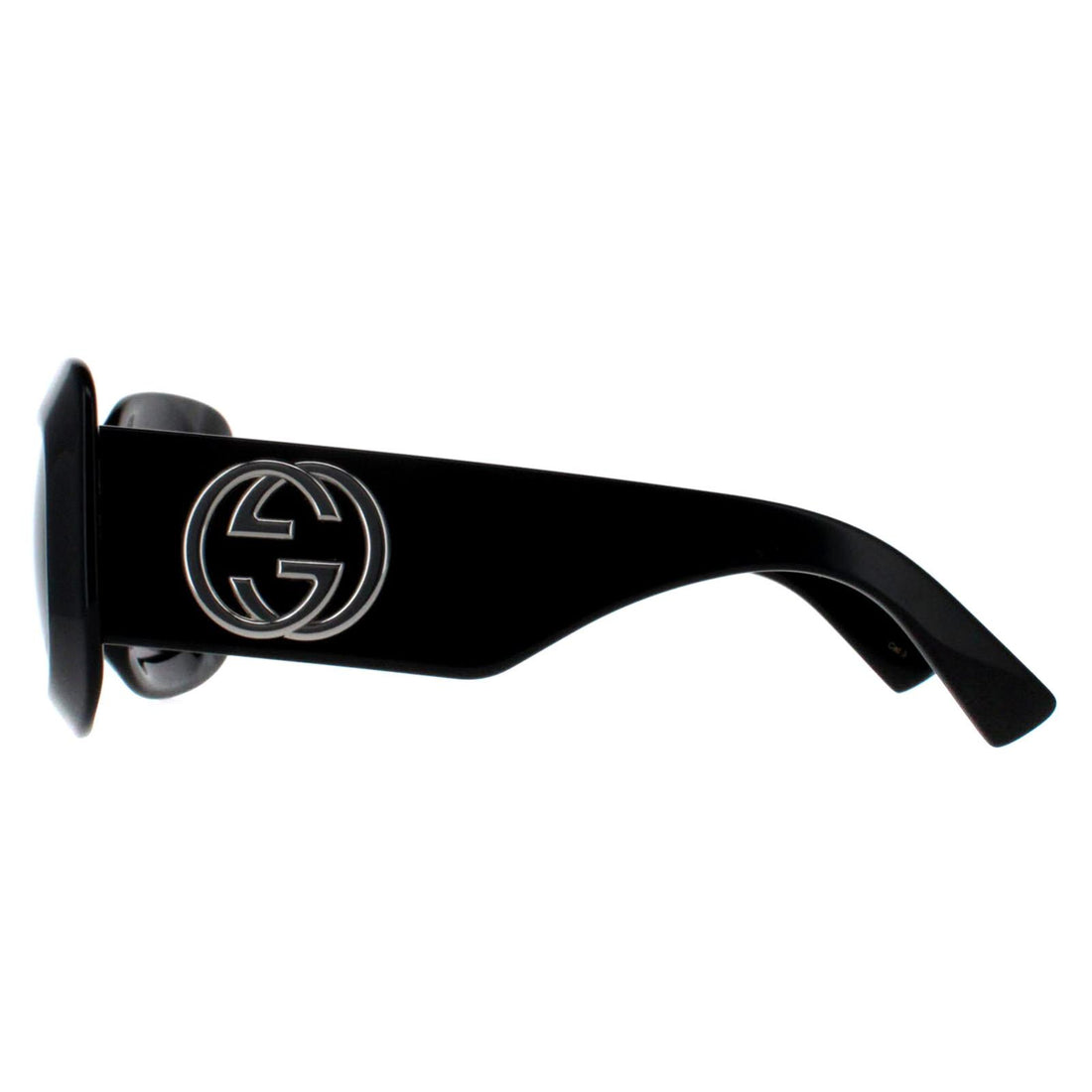 Gucci Sunglasses GG1695S 001 Black with Silver Grey