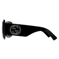 Gucci Sunglasses GG1695S 001 Black with Silver Grey