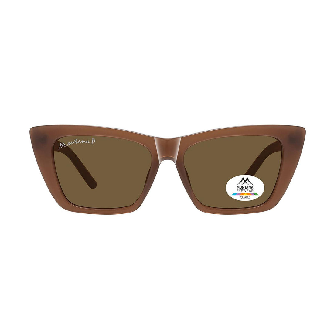 Montana Sunglasses MP64 F Brown Brown Polarized