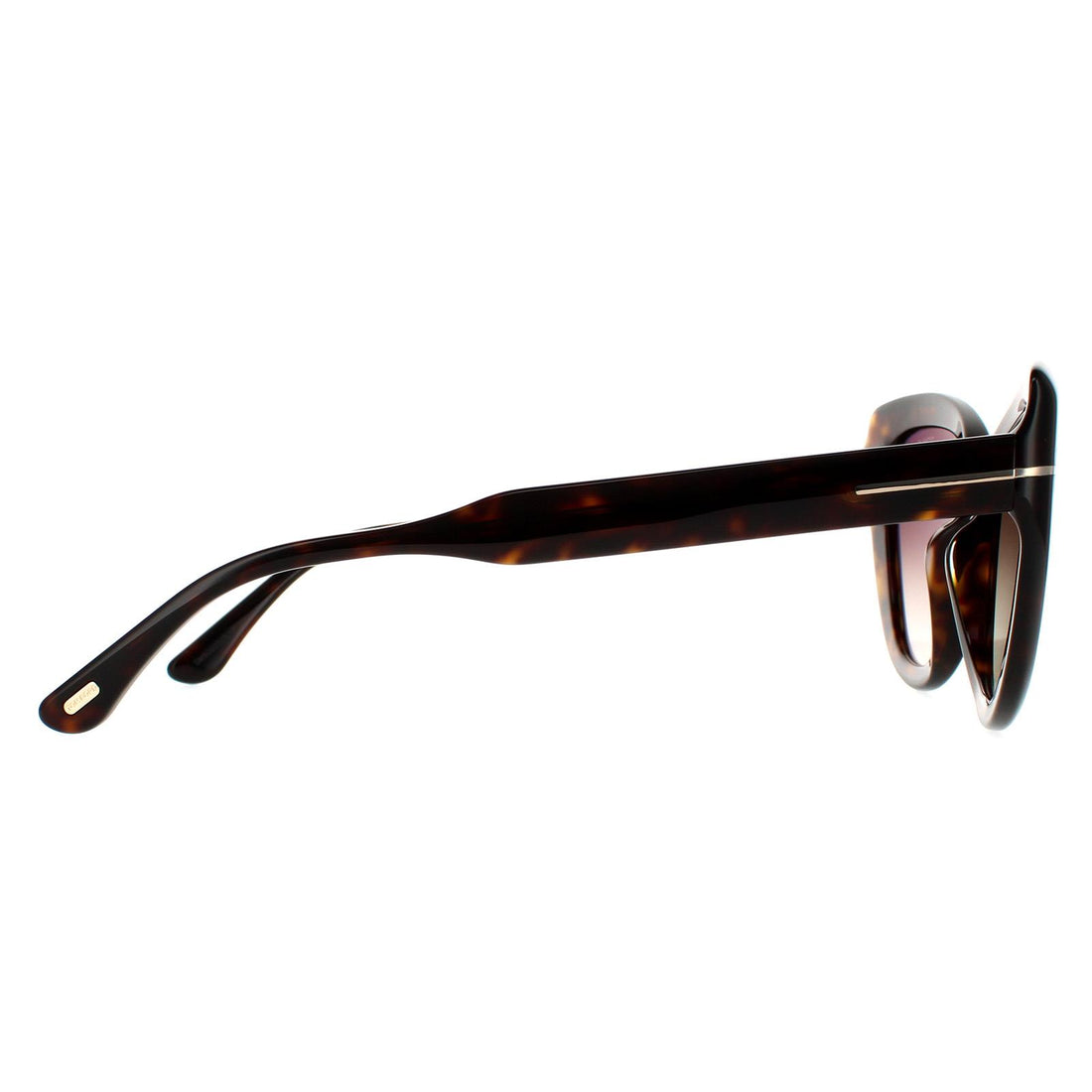 Tom Ford Sunglasses Anya FT0762 52K Dark Havana Brown Gradient