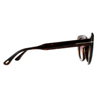 Tom Ford Sunglasses Anya FT0762 52K Dark Havana Brown Gradient