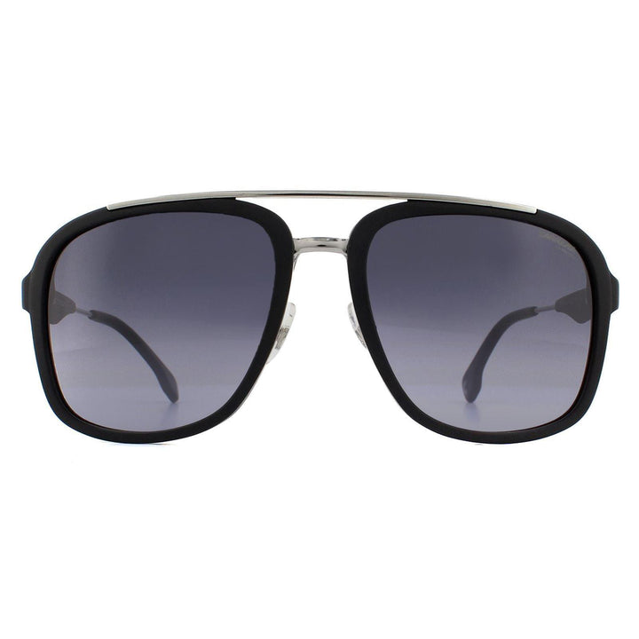 Carrera 133/S Sunglasses Ruthenium Matte Black Dark Grey Gradient