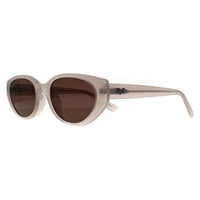 Ray-Ban Sunglasses RB4457D Bio Based 678673 Polished Opal Beige Dark Brown