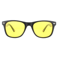 Montana Sunglasses MP10 Y Matte Black Rubbertouch Yellow High Contrast Polarized