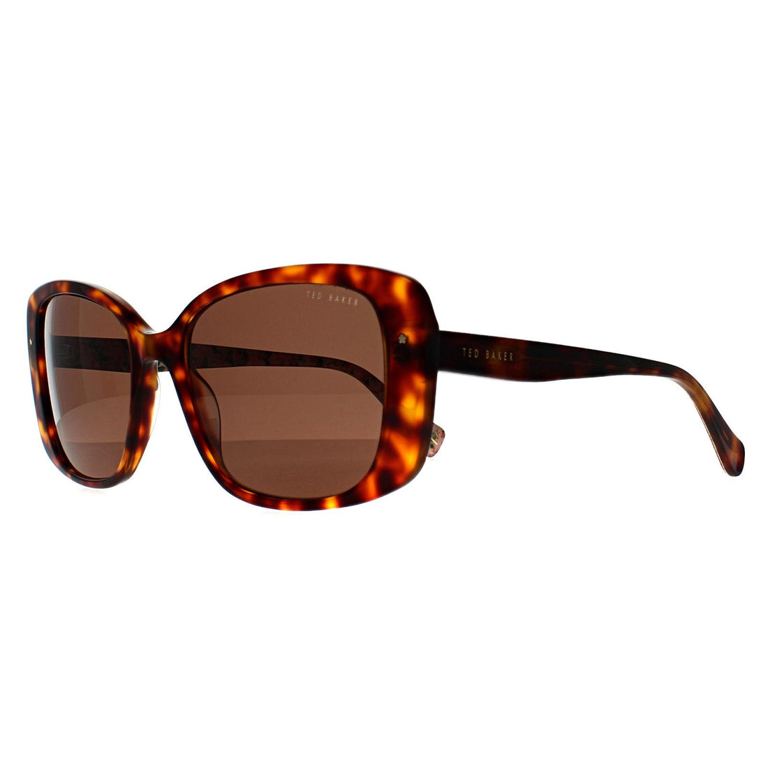 Ted Baker Sunglasses TB1740 Penelope 100 Tortoise Floral Brown