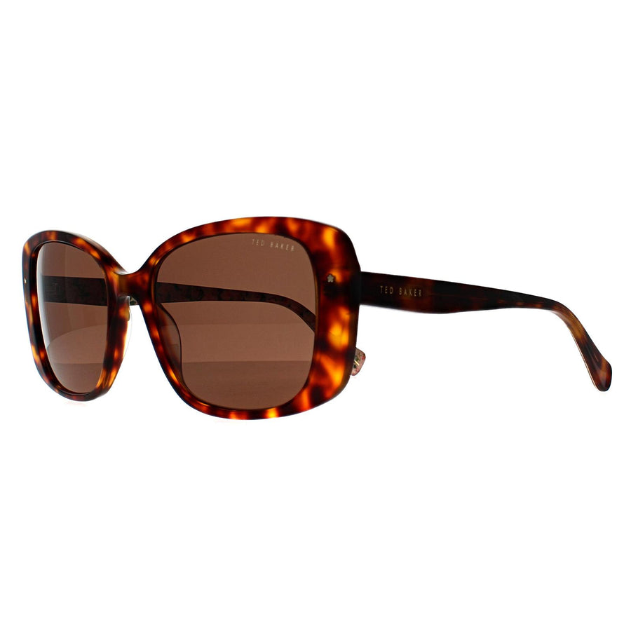 Ted Baker Sunglasses TB1740 Penelope 100 Tortoise Floral Brown