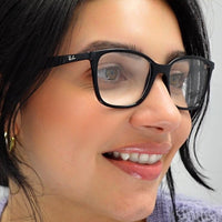Ray-Ban Glasses Frames RB7066 2000 Shiny Black 52mm