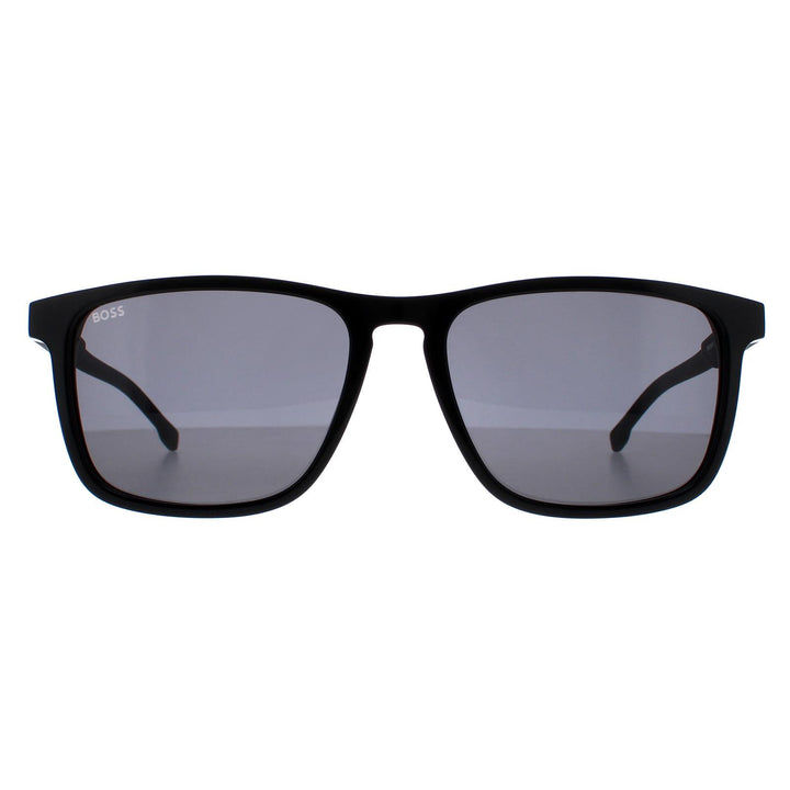 Hugo Boss Sunglasses 0921/S 807 IR Black Grey Blue