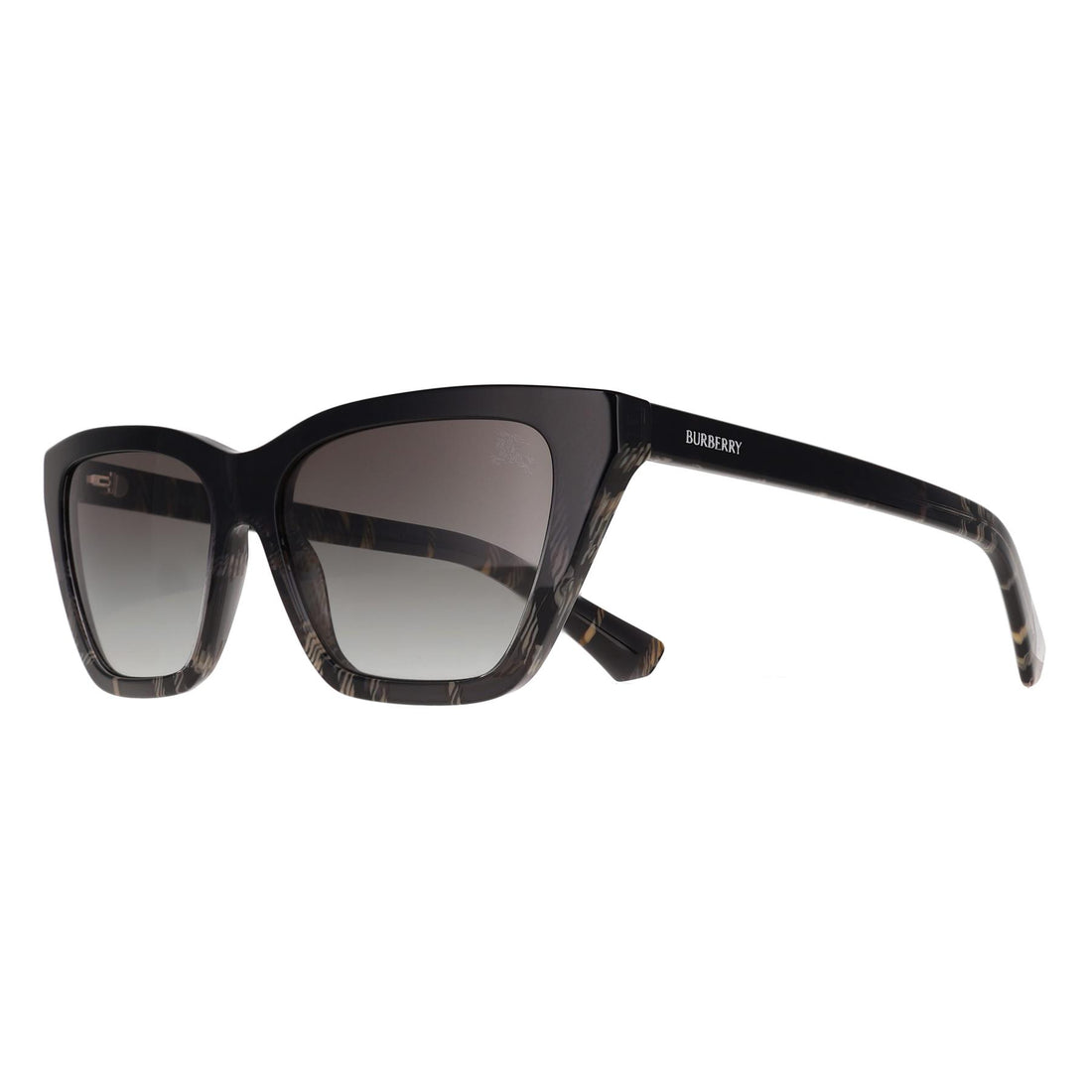 Burberry Sunglasses BE4468 420011 Grey Check Grey Gradient
