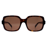 Emporio Armani EA4195 Sunglasses Shiny Havana / Dark Brown