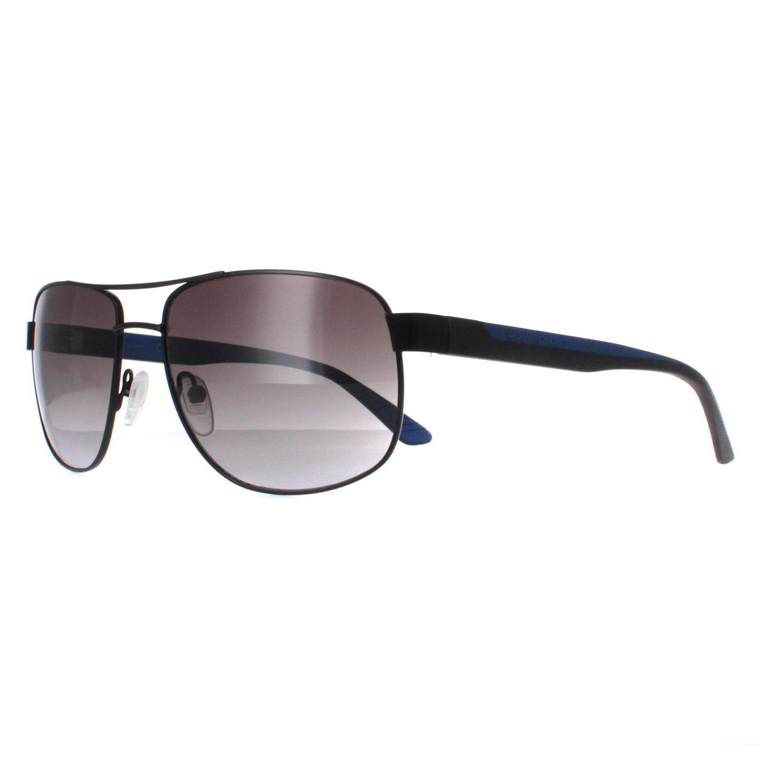 Calvin Klein Sunglasses CK20319S 001 Matte Black Cobalt Blue Grey