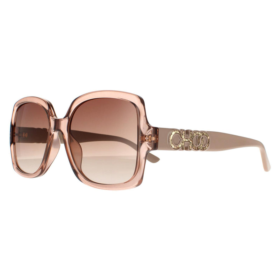 Jimmy Choo Sunglasses SAMMI/G/S FWM HA Crystal Nude Brown Gradient