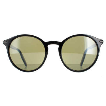 Serengeti Sunglasses Leonora 8954 Shiny Black Mineral Polarized 555nm