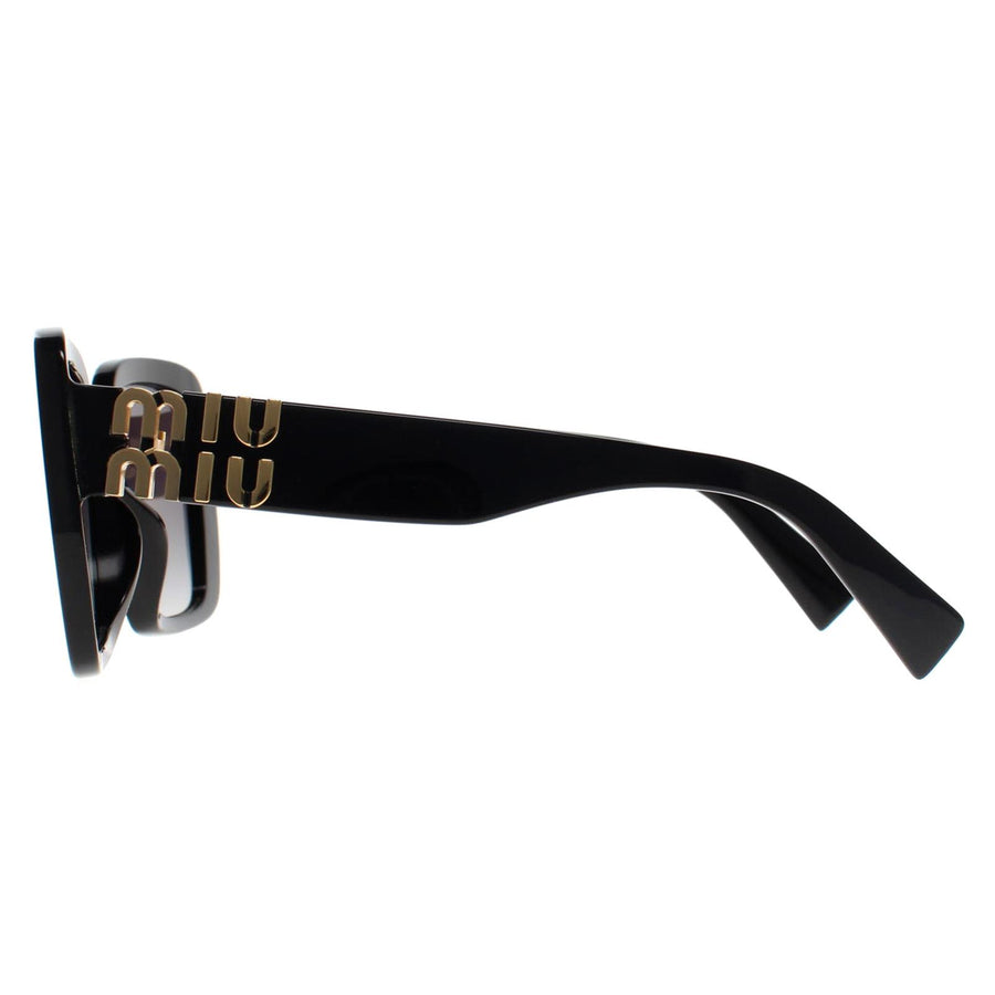 Miu Miu Sunglasses MU10YS 1AB5D1 Black Grey Gradient