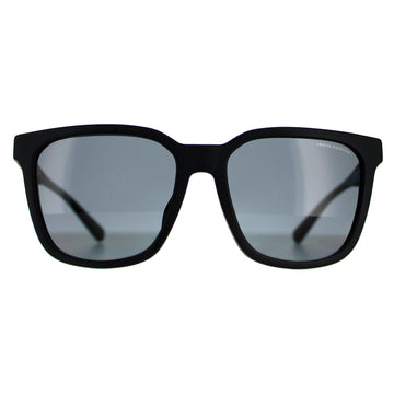 Armani Exchange Sunglasses AX4108SF 807881 Matte Black Grey Polarized