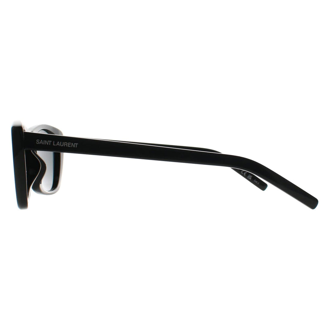 Saint Laurent Sunglasses SL 613 005 Shiny Black Grey
