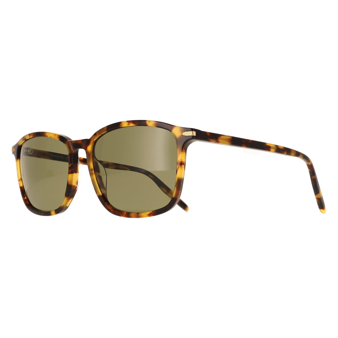Serengeti Sunglasses Lenwood SS485004 Shiny Classic Havana Mineral Polarized 555nm