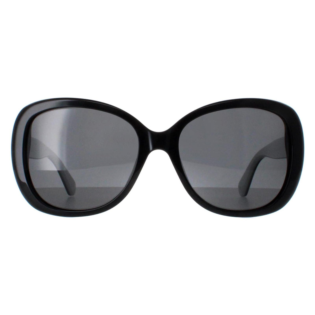 Kate Spade Sunglasses Judyann/P/S 9HT M9 Black Ivory Grey Polarized