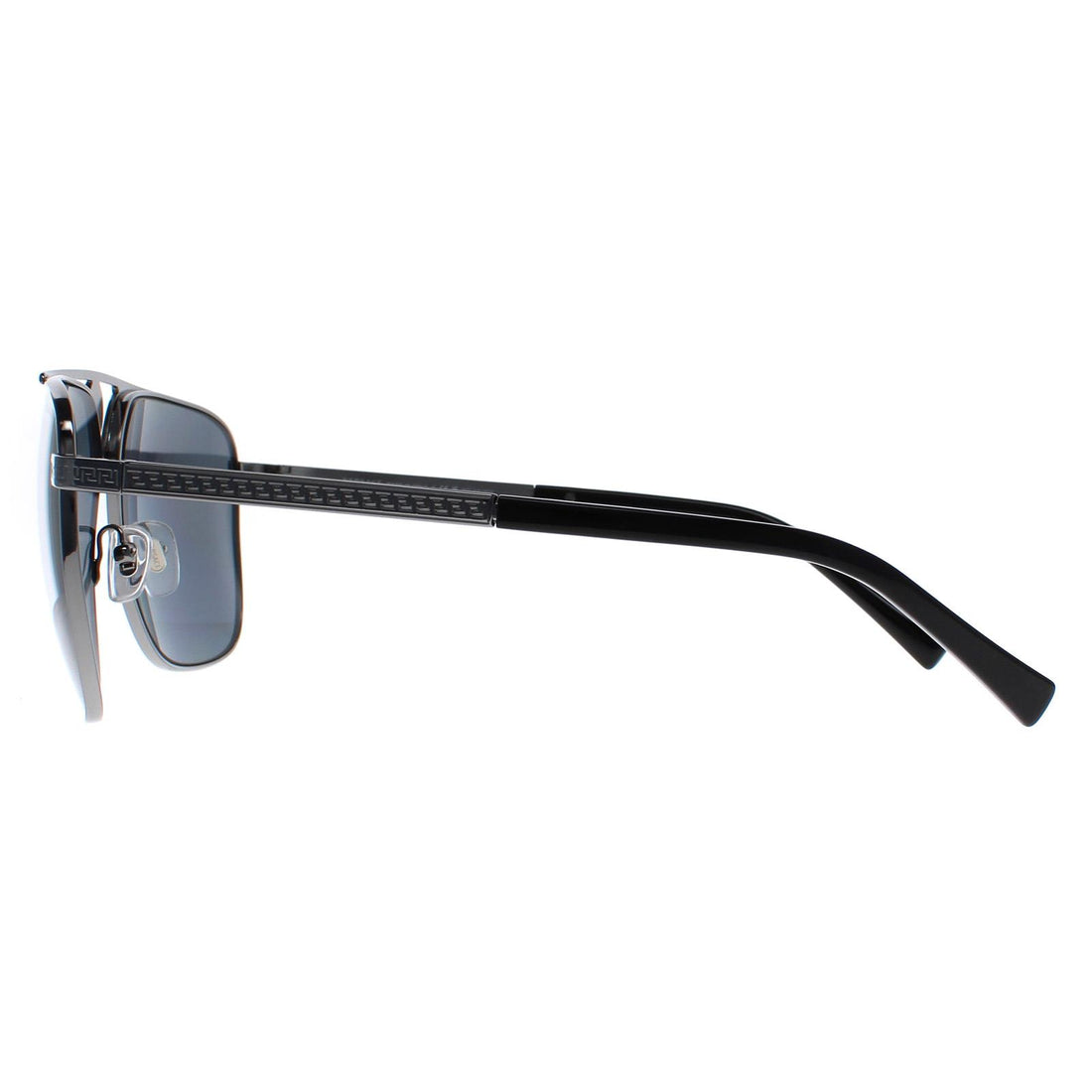 Versace Sunglasses VE2238 100181 Gunmetal Dark Grey Polarized