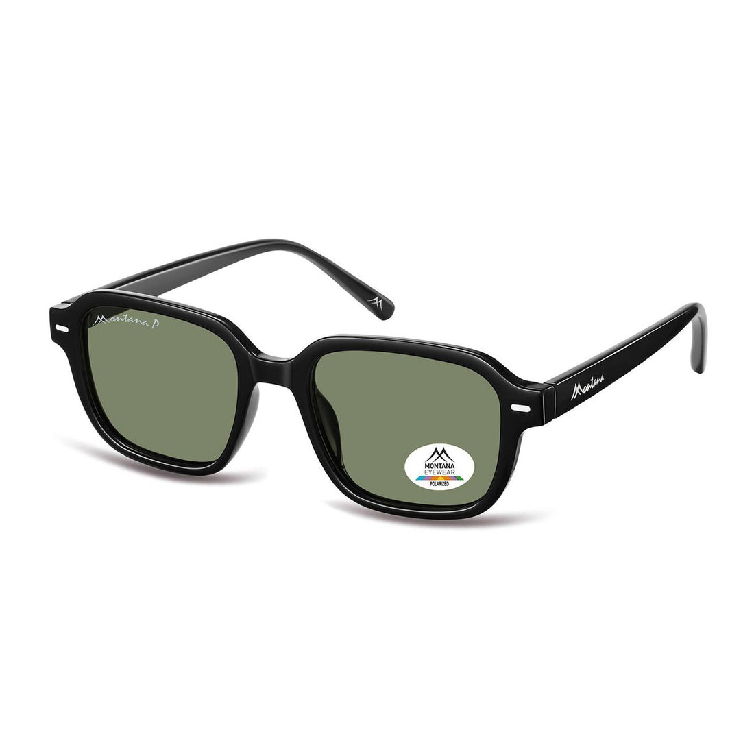 Montana Sunglasses MP177 A Black Green Polarized