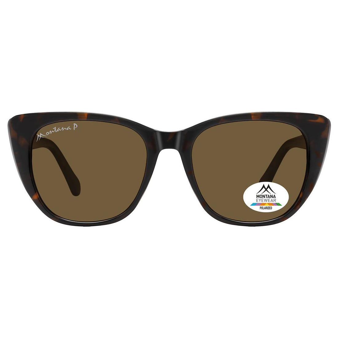 Montana Sunglasses MP173 A Shiny Dark Turtle Brown Polarized