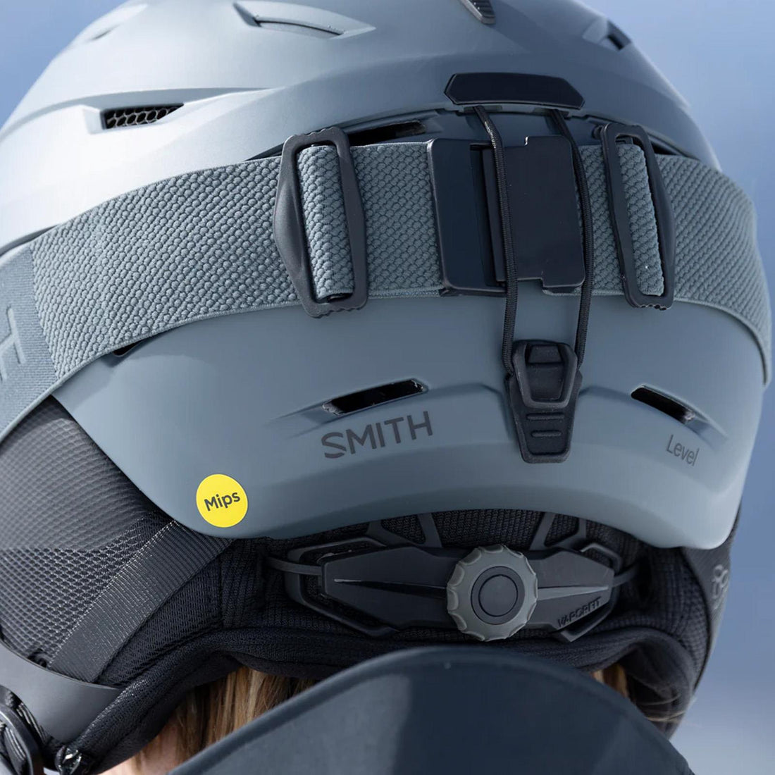 Smith Level Mips 0TB 55 Matte Slate Unisex Helmet