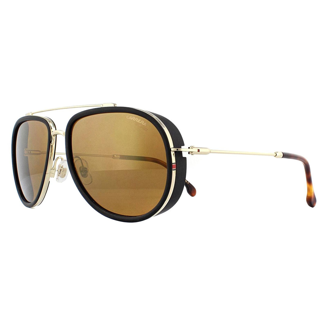 Carrera Sunglasses 166/S J5G K1 Gold Brown Gold Mirror