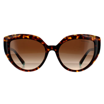 Tiffany TF4170 Sunglasses Havana / Brown Gradient