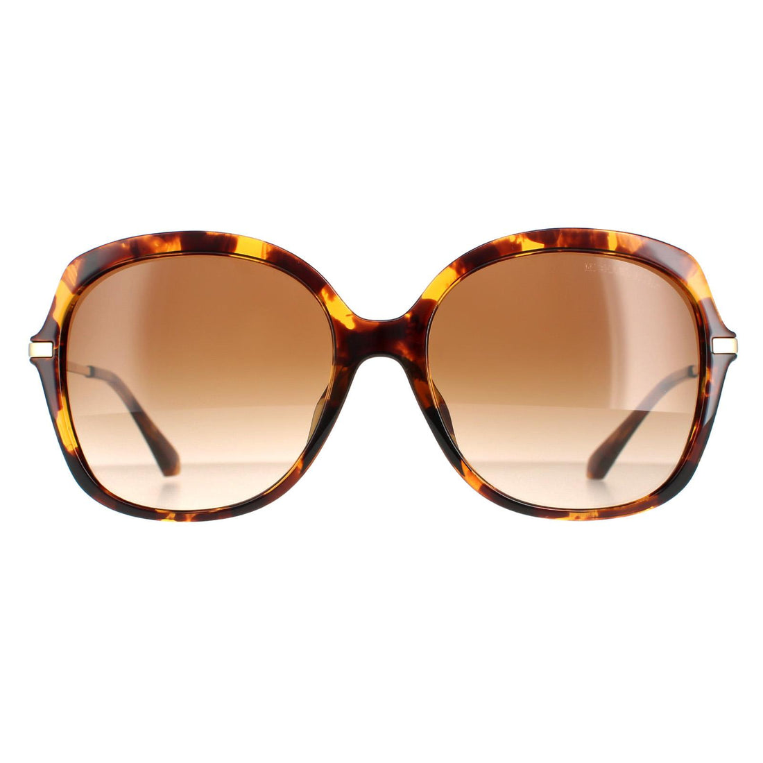 Michael Kors Geneva MK2149U Sunglasses Dark Tortoise / Brown Gradient