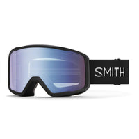 Smith Ski Goggles Tribute 0JX/ZF Black Blue Sensor Mirror