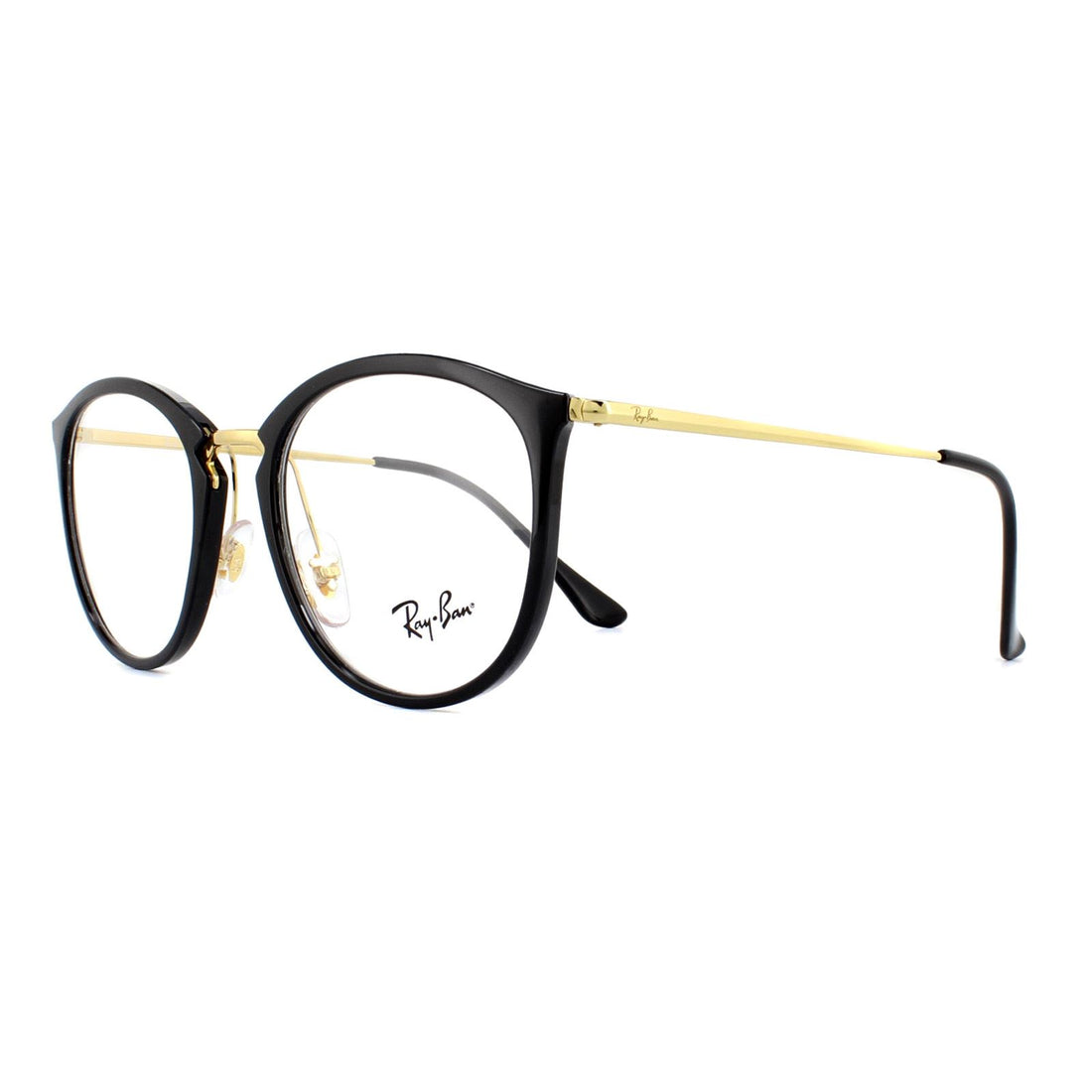 Ray-Ban Glasses Frames 7140 2000 Shiny Black 51mm