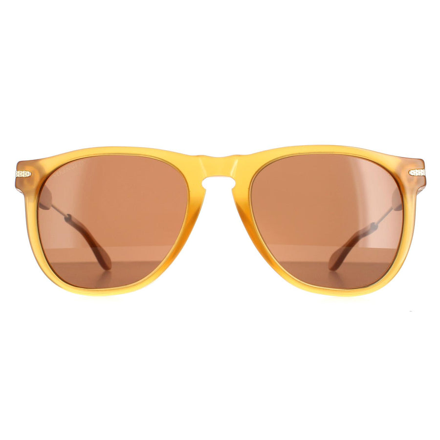 Serengeti Amboy Sunglasses Light Gold Honey / Polarized Drivers Brown