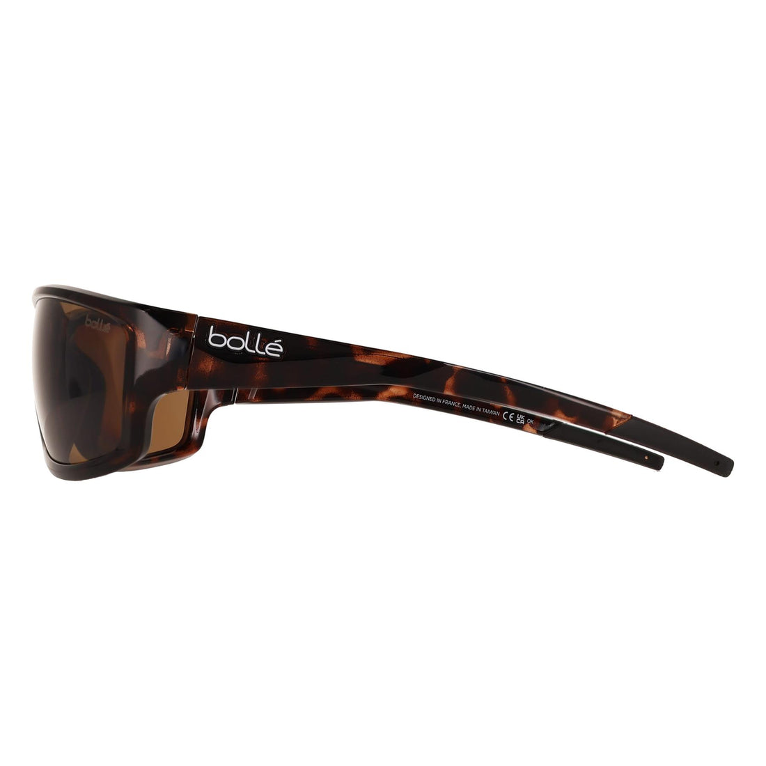 Bolle Sunglasses Cerber BS041004 Shiny Dark Tortoise Brown Polarized
