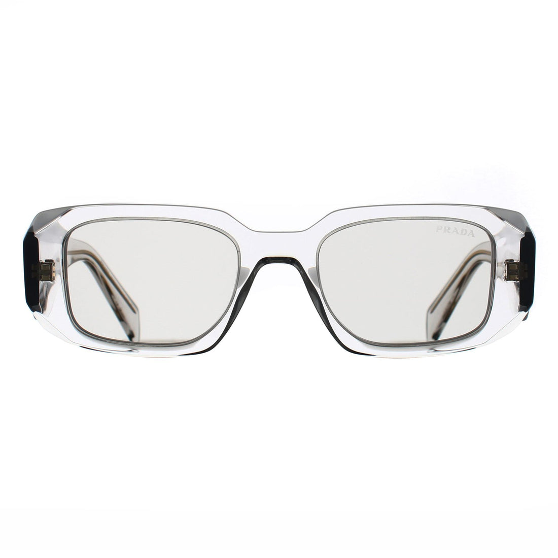 Prada Sunglasses PR17WS 12R30B Transparent Grey Light Grey