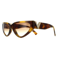 Valentino Sunglasses VA4063 501113 Light Havana Brown Gradient