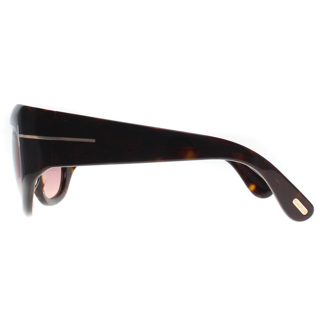 Tom Ford Sunglasses Brianna FT1065 52T Dark Havana Bordeaux Gradient