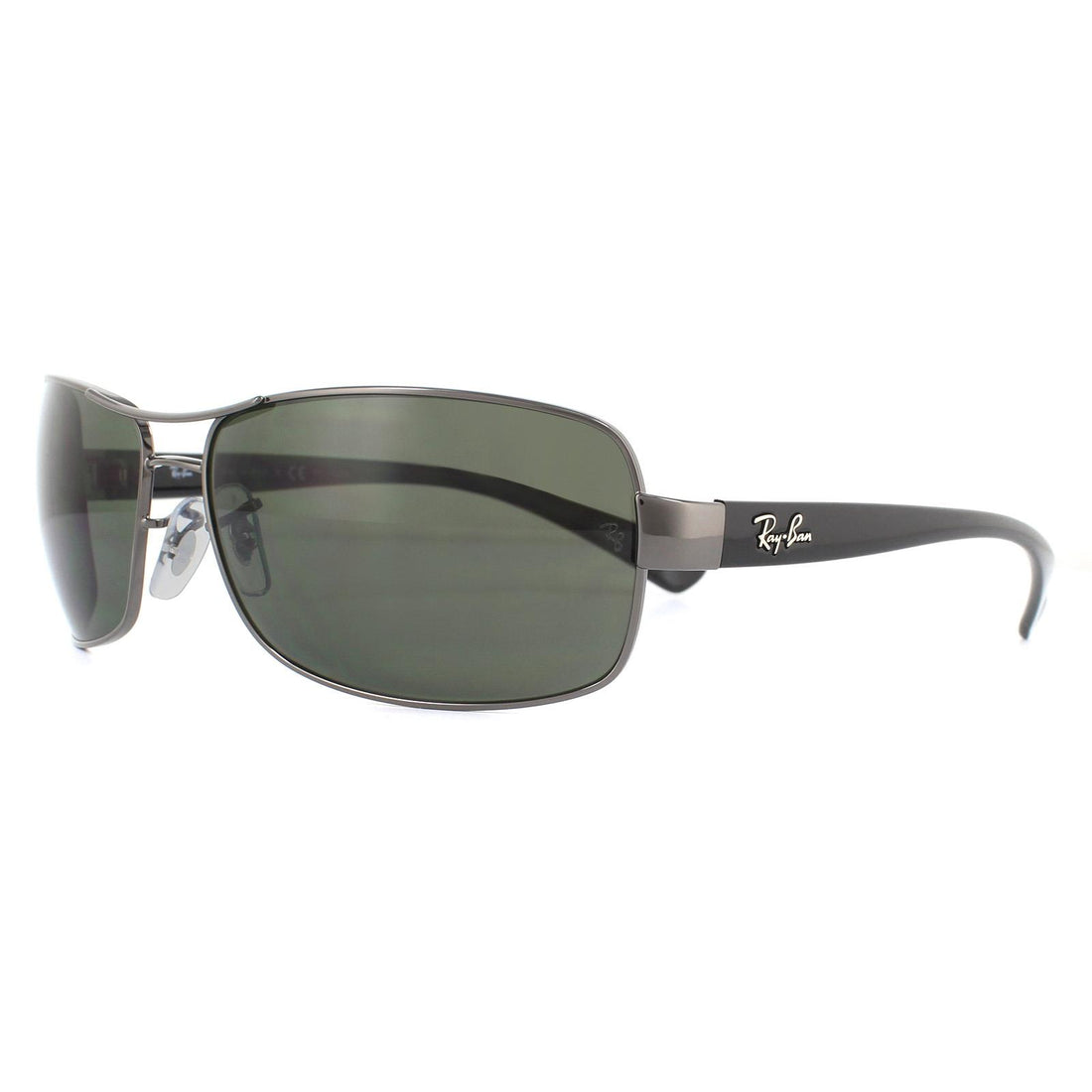Ray-Ban Sunglasses 3379 004/58 Gunmetal Green Polarized