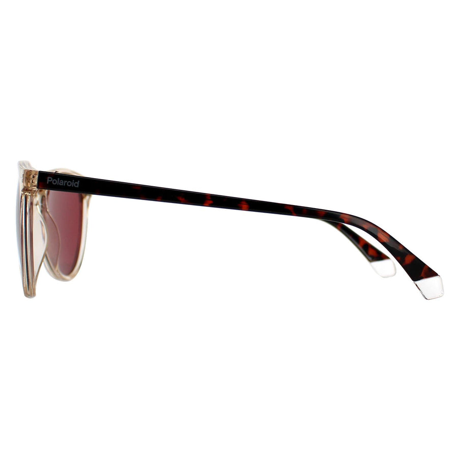 Polaroid Sunglasses PLD 4152/S 10A 0I Transparent Beige and Havana Red Polarized