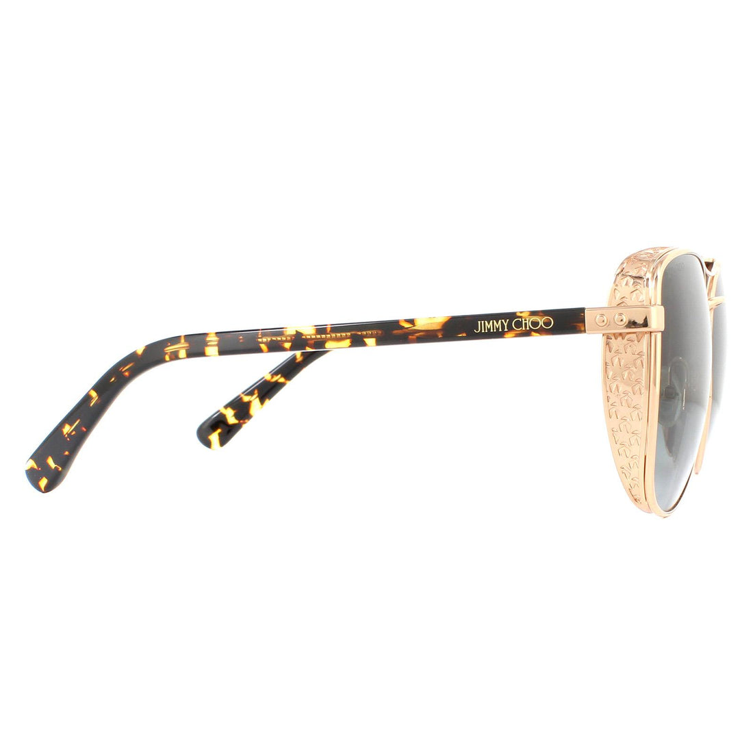 Jimmy Choo Sunglasses Sheena/S DDB 00 Gold Copper Dark Grey Gradient