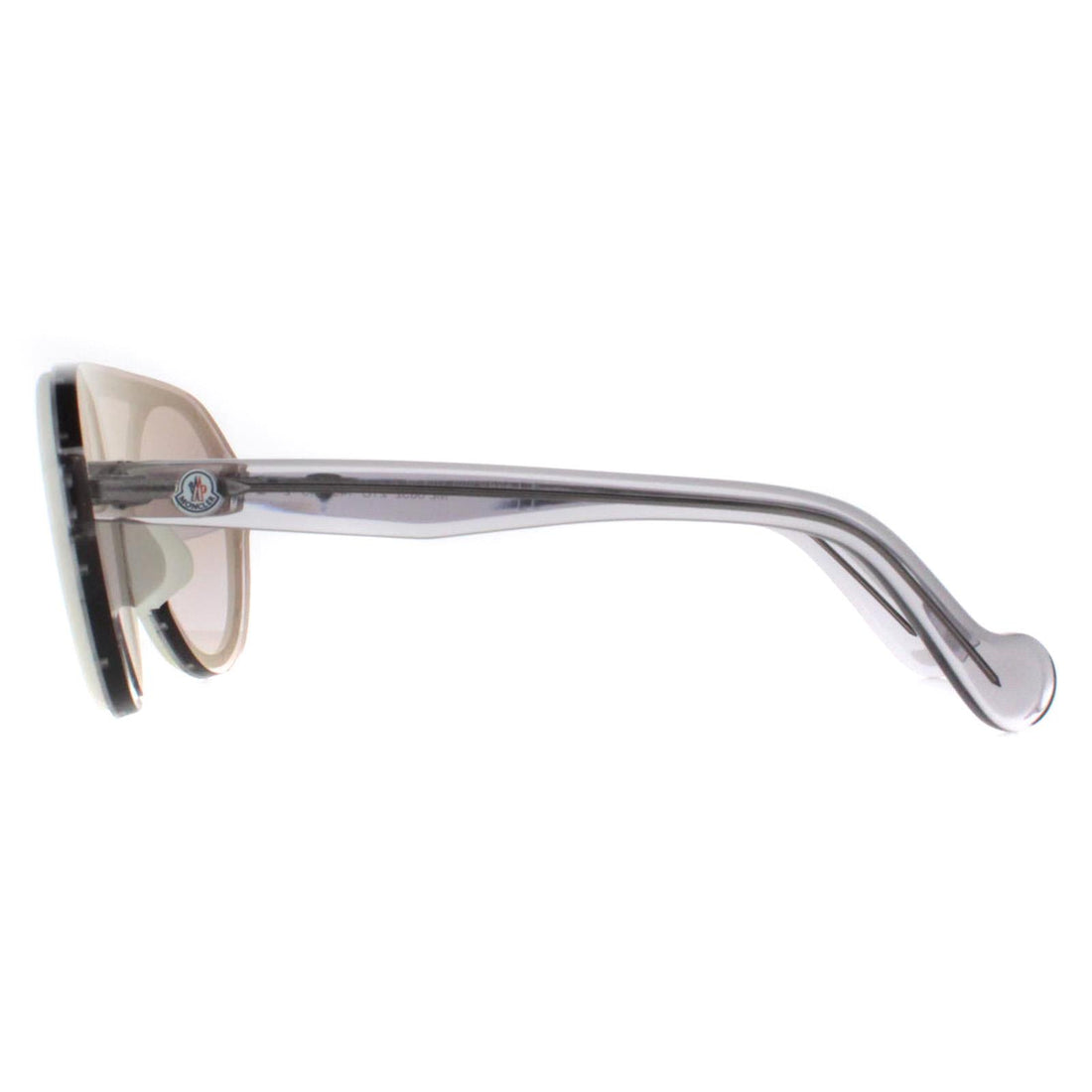 Moncler Sunglasses ML0052 21C White Transparent Grey Grey