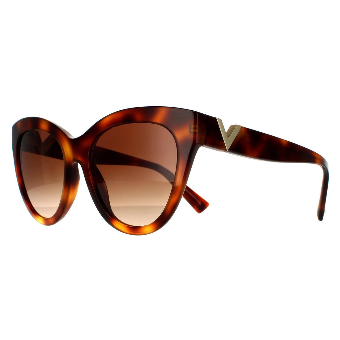 Valentino Sunglasses VA4089 501113 Light Havana Brown Gradient
