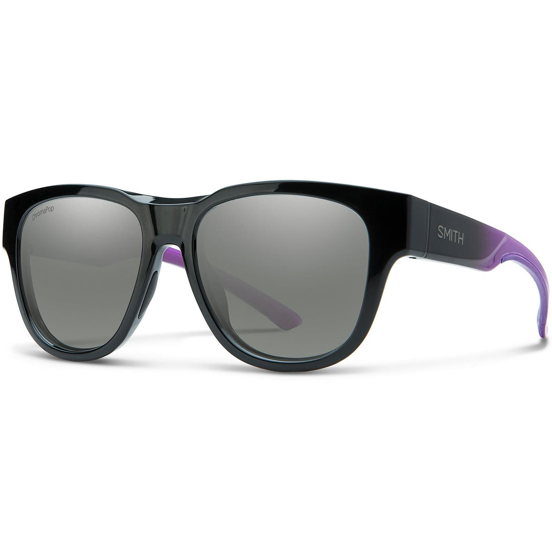 Smith Sunglasses Rounder 2JK XB Violet ChromaPop Silver Mirror