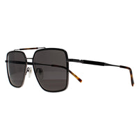 Salvatore Ferragamo Sunglasses SF298S 037 Dark Ruthenium Brown Grey