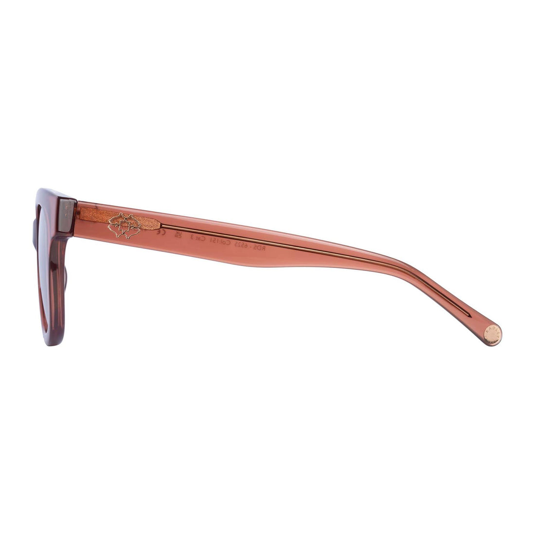 Radley Sunglasses RDS-6525 151 Transparent Copper Pink Brown Gradient