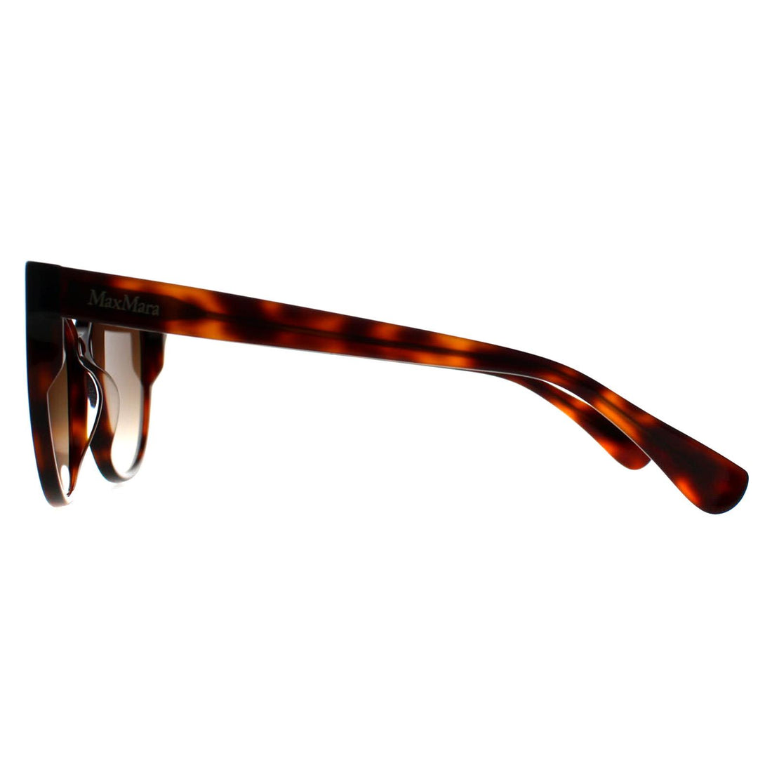 Max Mara Sunglasses MM0058 Logo 13 52F Dark Havana Brown Gradient