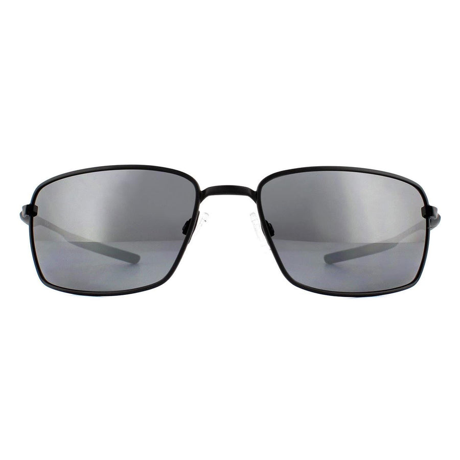 Oakley Square Wire oo4075 Sunglasses Matt Black Black Iridium Polarized